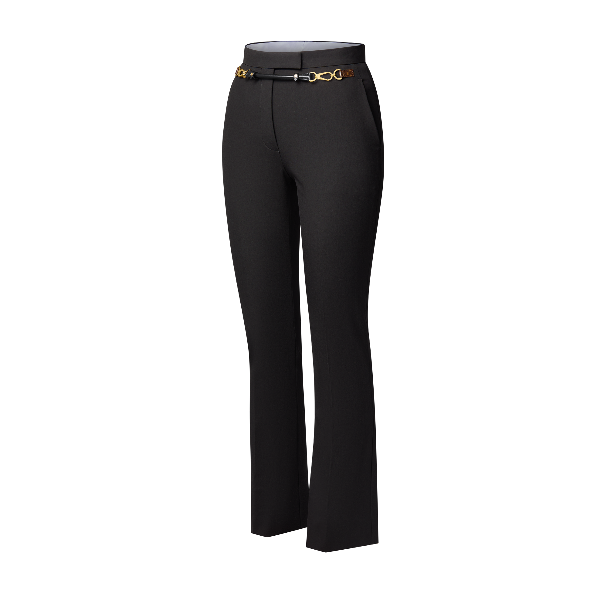 パンツ louren waist belt volume pants Belt Detail Tailored Pants - Men - Discontinued Product | LOUIS